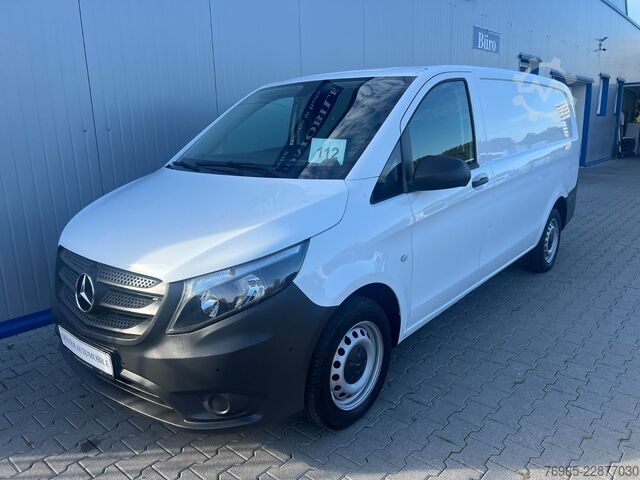 Ploščati dostavnik MERCEDES-BENZ Vito 114 LANG KLIMA TEMPOMAT WERKZEUGSCHRÄNK