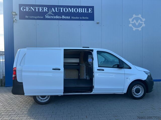 Ploščati dostavnik MERCEDES-BENZ Vito 114 LANG KLIMA TEMPOMAT WERKZEUGSCHRÄNK