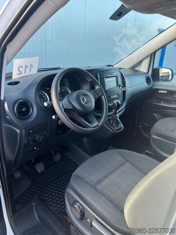 Ploščati dostavnik MERCEDES-BENZ Vito 114 LANG KLIMA TEMPOMAT WERKZEUGSCHRÄNK