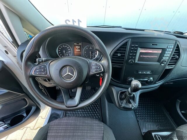 Ploščati dostavnik MERCEDES-BENZ Vito 114 LANG KLIMA TEMPOMAT WERKZEUGSCHRÄNK