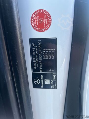 Ploščati dostavnik MERCEDES-BENZ Vito 114 LANG KLIMA TEMPOMAT WERKZEUGSCHRÄNK