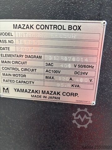 מרכז חריטה וכרסום CNC Mazak E-650H