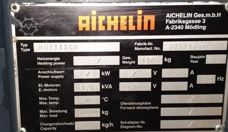 Multipurpose chamber furnace line AICHELIN