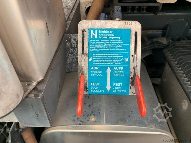 Tanker truck DAF FAN CF75 Rohr Tankwagen