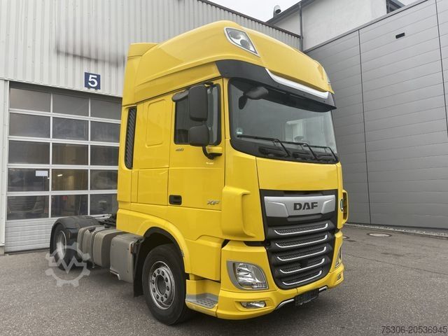 Standard tractor unit DAF FT XF 480 SSC, 2x Alutank, ZF-Intarder