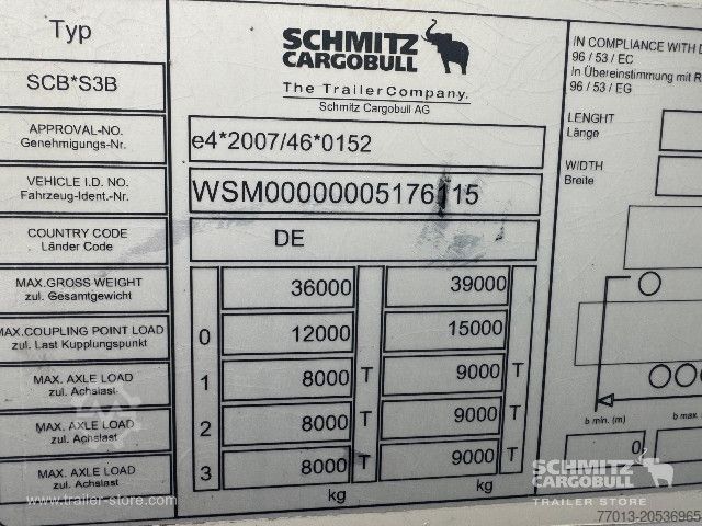 Reefer semitrailer Schmitz Cargobull Reefer Multitemp