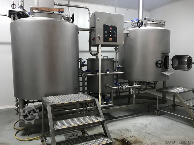 Ca l'Arenys Microbrewery 800l Brewhouse (2012) 