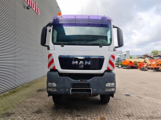 起重卡车 MAN TGS 18.400 4x4 Meiller 3 Seitenkipper Atlas 105...