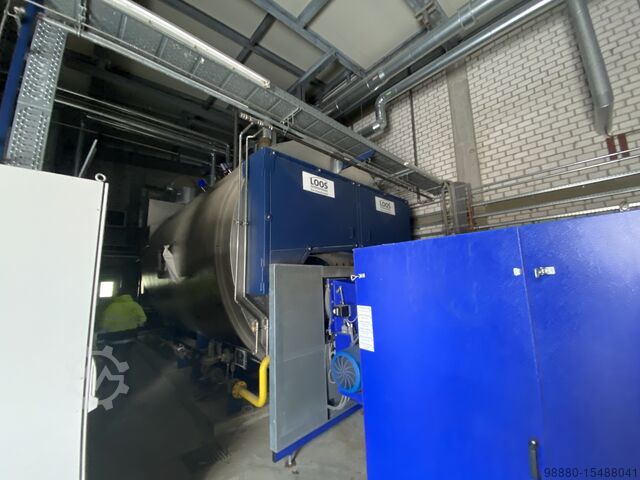 Steam boiler 20.000 kg x 24 bar, used LOOS ZFR23000