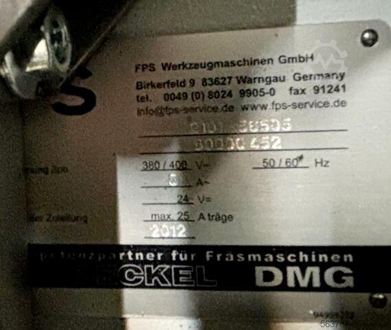 刀具 DECKEL FP 1 - generalüberholt FPS - 2012