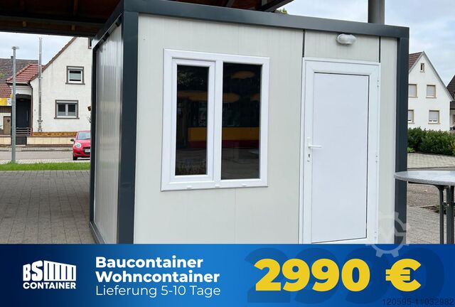 Contenedor de vivienda BS-Container 7.2m² Mini-Bürocontainer Classic-Linie