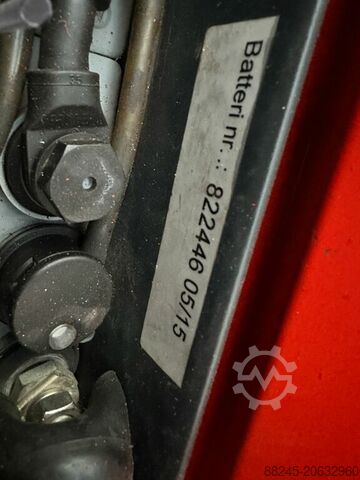 VS-22497 Elektrisk duo staplare LindeD06 1724mm LINDE D06