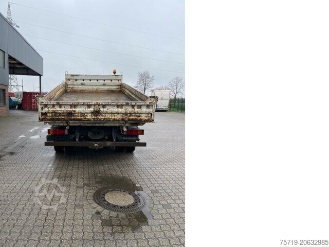 Trijų pusių savivartis furgonas Mercedes-Benz 822 4x2 Atego Meiller