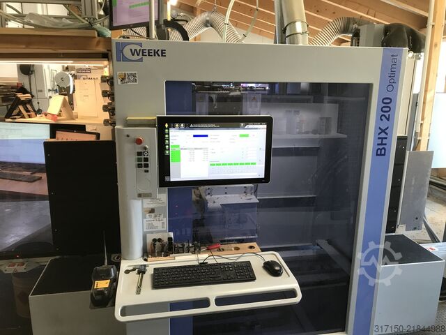 Centro di lavoro verticale per legno Weeke BHX 200 optimat