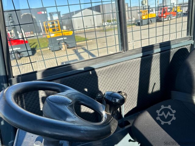 Forklif pemuat sisi Linde S50 //Duplex 4850 mm //