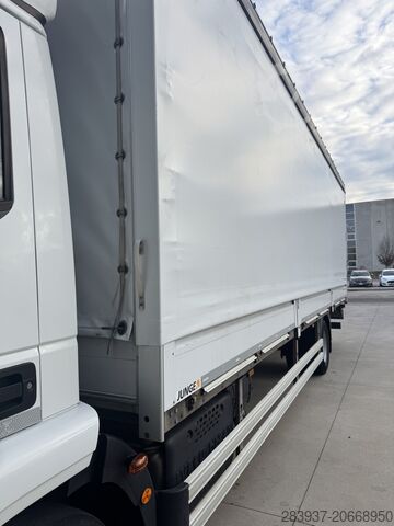 вантажівка з бортовою платформою та тентом Iveco 140E280