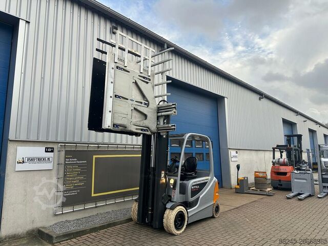 VS-22510 Chariot élévateur électrique triplex Still RX60-30L avec pince Cascade STILL RX60-30L