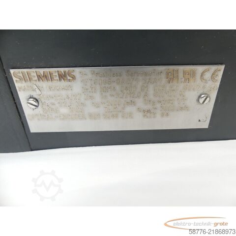 Valdymo blokas Siemens 1FT6086-8AC71-3AA1 Synchronservomotor SN: YFNN14040901005