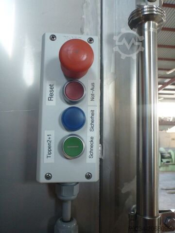 Gebrauchter Doppelschnecken-Kühlförderer von AMF, Modell HDS 250 x 3500 AMF HDS 250 x 3500