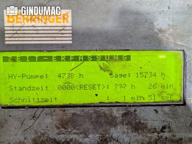 Gergaji jalur logam Behringer HBP 420-723 G