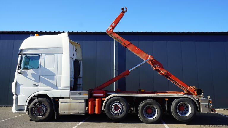 Sistema de braço de gancho DAF XF 460 – 8x2 hooklift truck