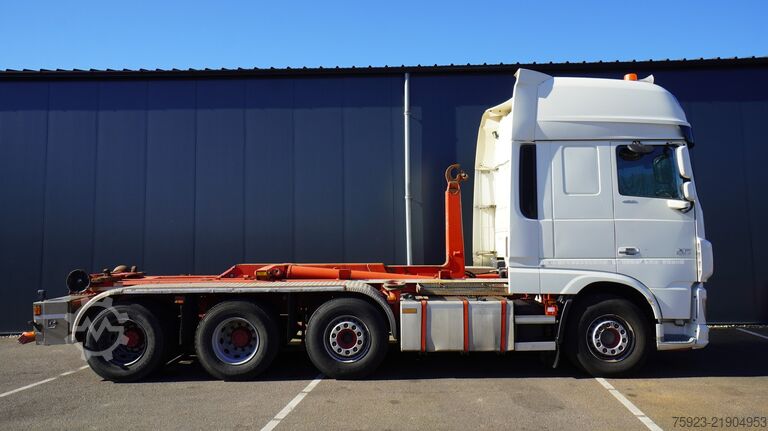 Sistema de braço de gancho DAF XF 460 – 8x2 hooklift truck