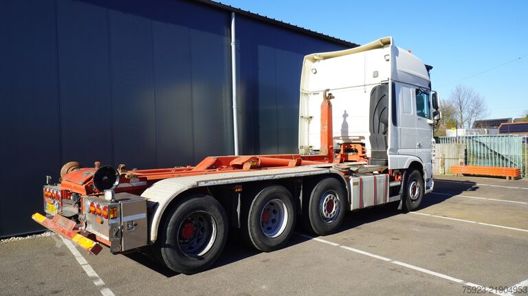 Sistema de braço de gancho DAF XF 460 – 8x2 hooklift truck