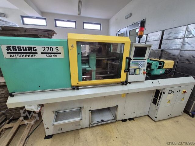 Injection molding machine ARBURG Allrounder 270-S-500-60