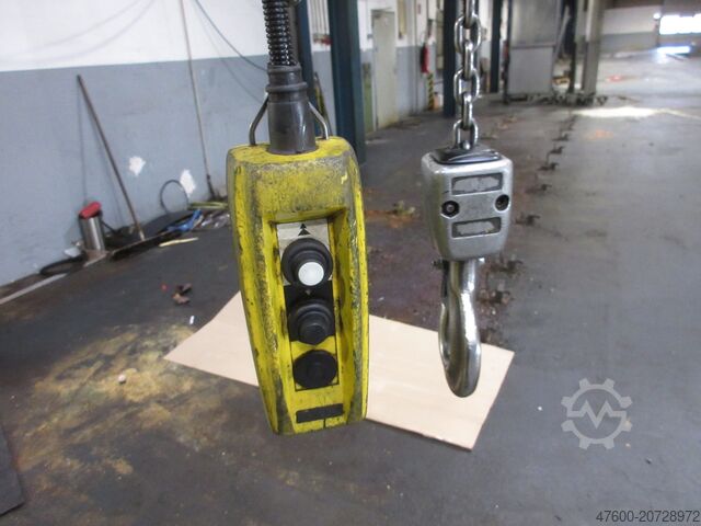 Column swing crane Chain Hoist Abus VS Kran Drehkran Hallenkran 0,5t Abus Kettenzug L 4,6m NL 500Kg H3,45m