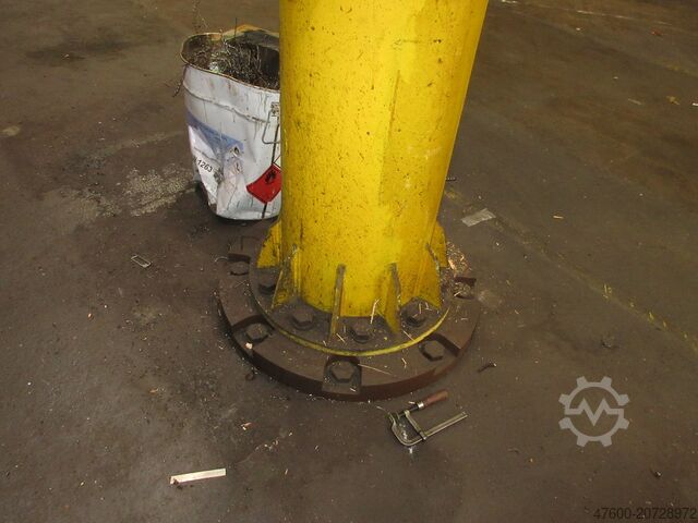 Column swing crane Chain Hoist Abus VS Kran Drehkran Hallenkran 0,5t Abus Kettenzug L 4,6m NL 500Kg H3,45m