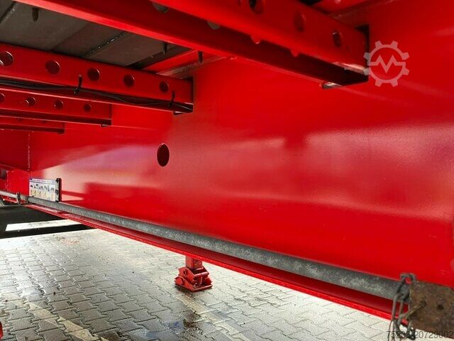 Open semitrailer Krone Plateau SDP 27 eLBP4-C