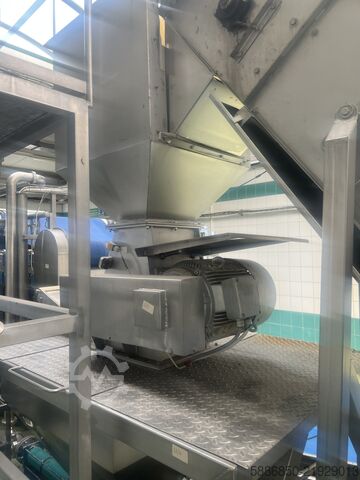 Çekiçli değirmen 8-10 ton + pompa Flottweg 