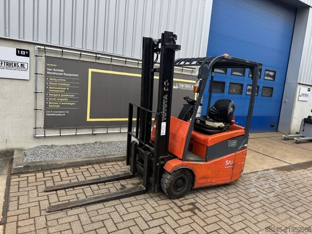 Electric forklift Toyota 7FBEST15 TOYOTA 7FBEST15