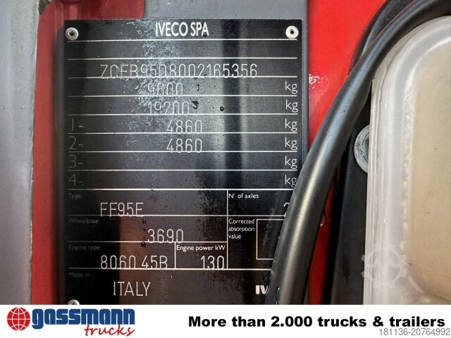 Autospecială de pompieri Iveco FF 95 E 18 4x4, SW 2000, Feuerwehr, LBW MBB