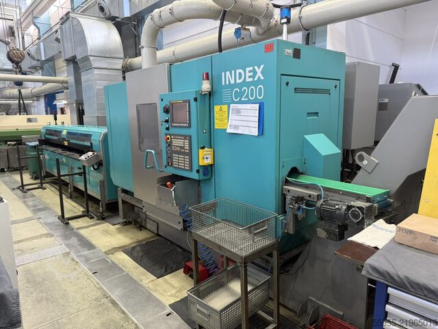 CNC torna ve freze merkezi INDEX C200