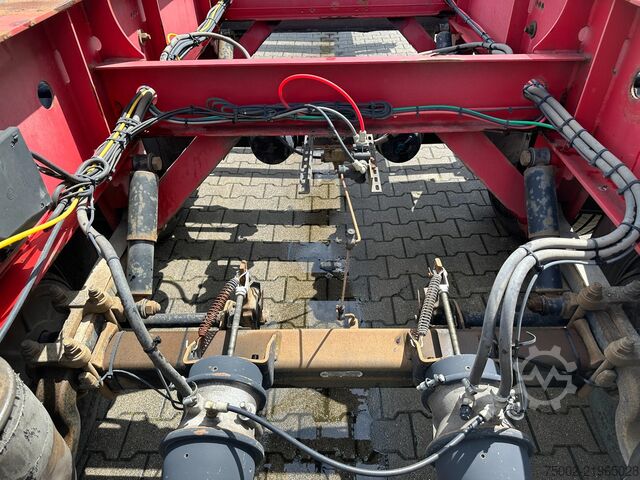 集装箱运输 Krone 2-axle 20FT chassis / BPW + drumbrakes, / airsu...