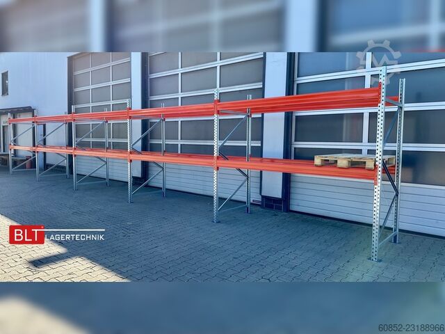 ca. 100,16 lfm. Palettenregale H: 250 cm Fachlast: 3000 kg , 324 Palettenplätze
