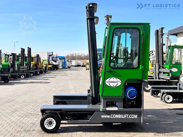 4-посочен мотокар Combilift C4000 / LPG / DUPLEX / 4500MM /FREE LIFT