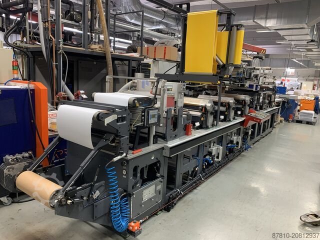 Etiketten-Rollendruckmaschine Gallus EM510