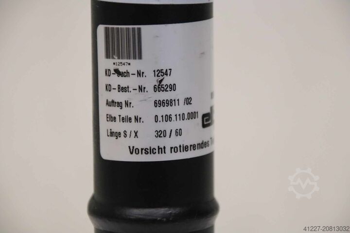 Cardan d’arbre de transmission Elbe 0.106.110.0001 S/X 320/60