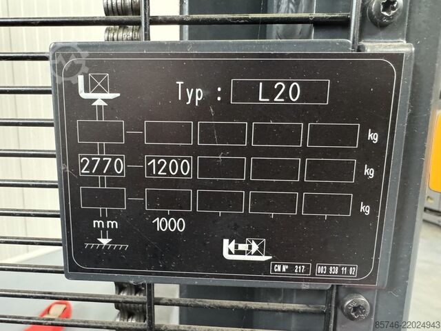 L 20 as  ( 1173 ) NEW / Unused !! LINDE L 20 as  ( 1173 ) NEW / Unused !!