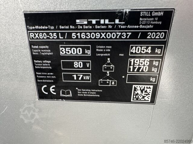 RX 60-35 L * Triplex FFL !! STILL RX 60-35 L * Triplex FFL !!