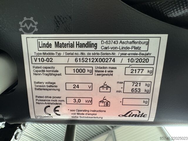 V 10 /  * DEMO !! DOUBLE steering !! LINDE V 10 /  * DEMO !! DOUBLE steering !!