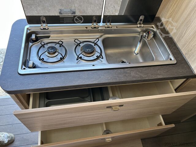 Wohnwagen/Wohnmobil Fiat Weinsberg Carabus 600 K | 4 Posti Letto | Completamente Attrezzato