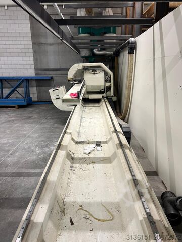 Alumīnija divpusējā zāģmašīna Fenstek CNC Aluminium Double Head Cutting Saw