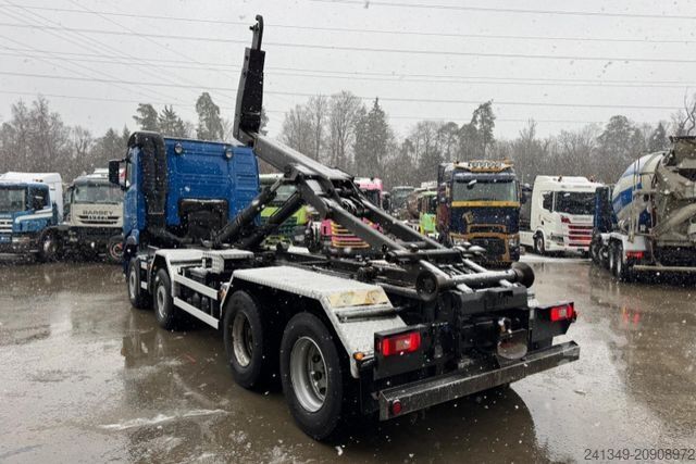 Camion benne à bras amovible VOLVO FH-400 8x4 Hyvalift AHK