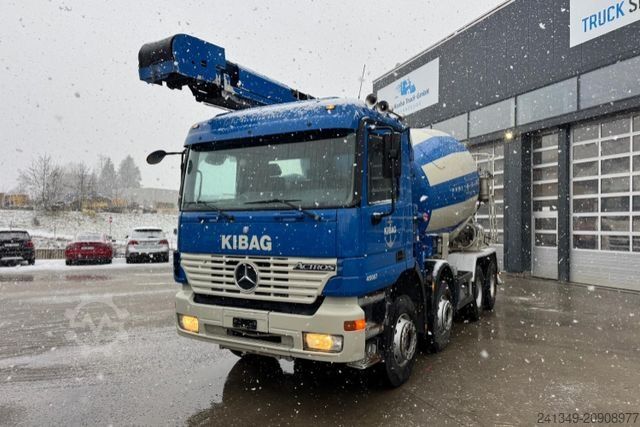 Camion malaxeur à béton MERCEDES-BENZ Actros 4148 V8 8x4 Mixer 9m3