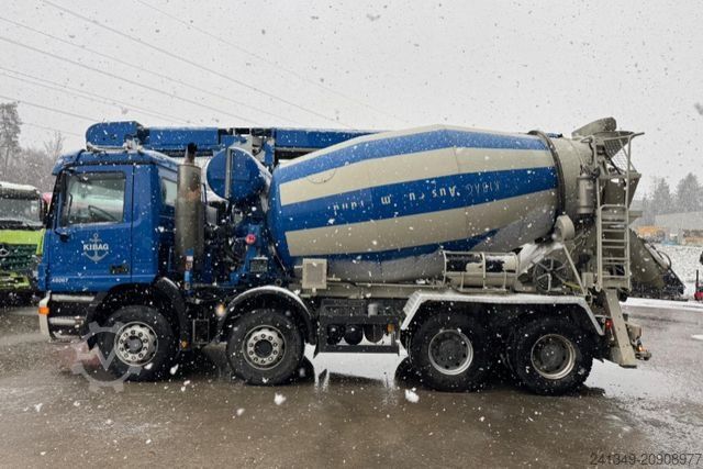 Camion malaxeur à béton MERCEDES-BENZ Actros 4148 V8 8x4 Mixer 9m3