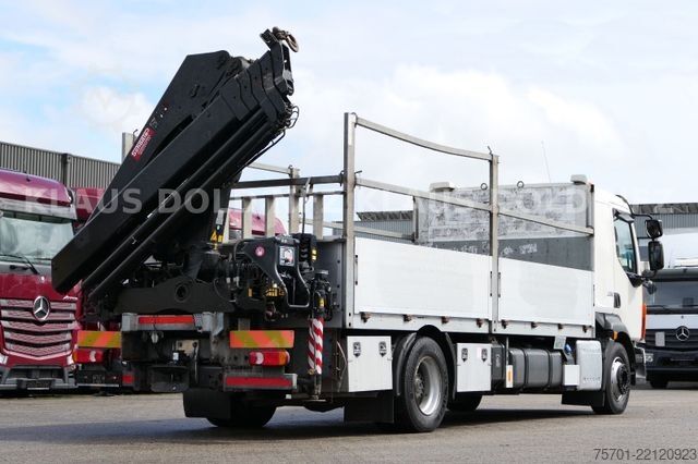 Φορτηγό με επίπεδη καρότσα VOLVO FL 280 Pritsche Kran HIAB Bordwände Euro 6