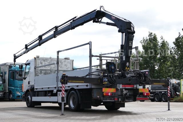 Φορτηγό με επίπεδη καρότσα VOLVO FL 280 Pritsche Kran HIAB Bordwände Euro 6